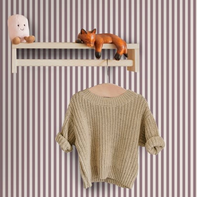 Papier peint petites rayures vintage SUPERFRESCO EASY