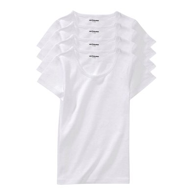 Lot de 4 T-shirts Oeko-Tex® VERTBAUDET