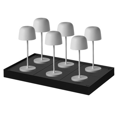 6 lampes avec plateau de chargement SOPHIA LUMISKY