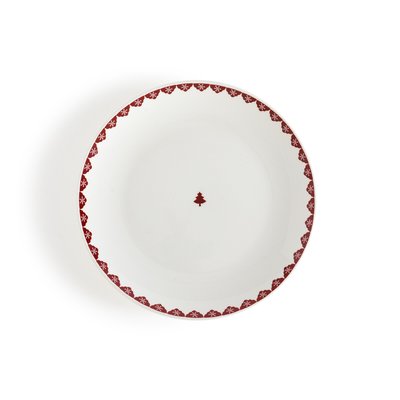 4er-Set Dessertteller Flocani, Porzellan LA REDOUTE INTERIEURS