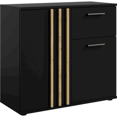 Commode 2 portes tiroir bois collection TOLLINO RECOLLECTION