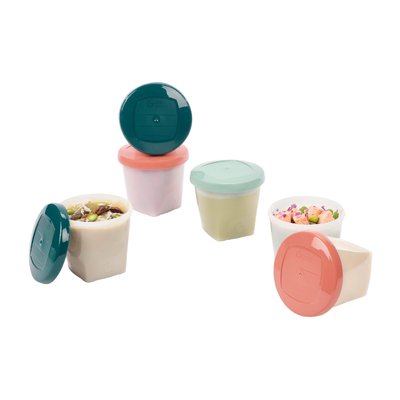 Pots de conservation Babybols Biosourcés 6x180ml BABYMOOV