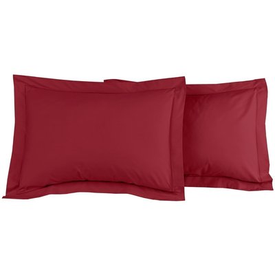 Lot de 2 taies d'oreiller en percale de coton SOFT PERCALE SENSEI MAISON