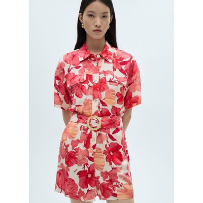 Combi-pantalon en imprimé fleuri MANGO