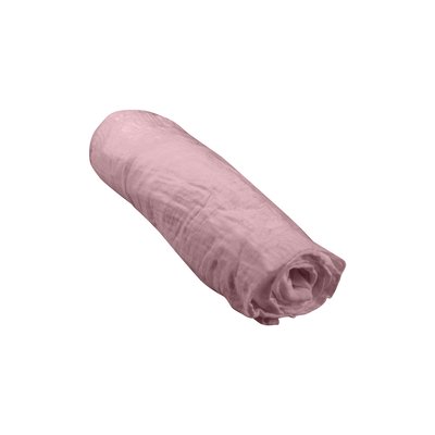 Drap Housse en Gaze Coton tendance uni bebe DOUCEUR D'INTÉRIEUR