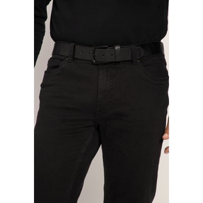 Ceinture en cuir, boucle en métal JP1880