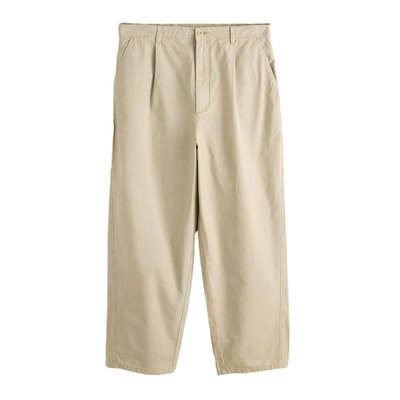 Pantalon baggy plissé en coton edit NEXT