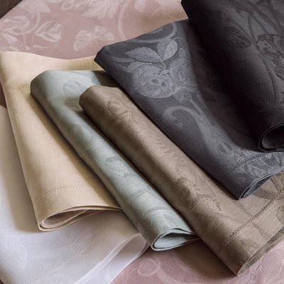 Serviette en Lin, TIVOLI LE JACQUARD FRANCAIS