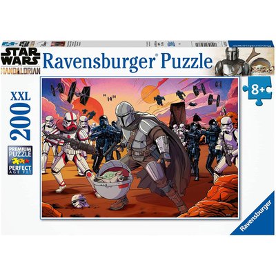 Puzzle 200 pièces XXL - La confrontation / Star Wars The Mandalorian RAVENSBURGER