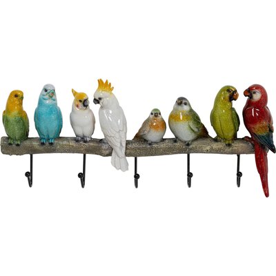 Portemanteau mural oiseaux exotiques KARE DESIGN