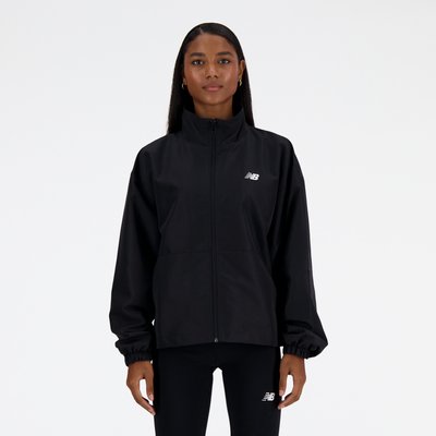 Sport Essentials Oversized Jacket Veste col rond manches longues ESSENTIALS. NEW BALANCE