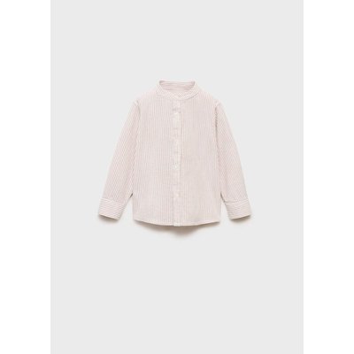 Chemise col mao à rayures MANGO BABY