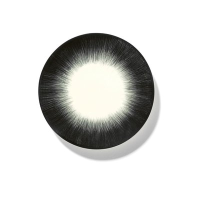 Assiette À Dessert Dé Porcelaine Noir & Blanc Ø14 Cm SERAX