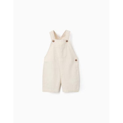 Salopette Courte en Coton et Lin ZIPPY