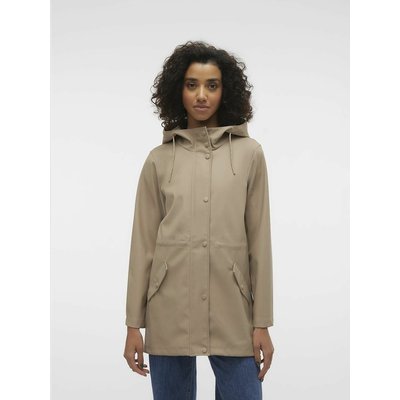 Плащ средней длины с капюшоном VERO MODA