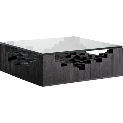 Table basse contemporaine en bois RECOLLECTION