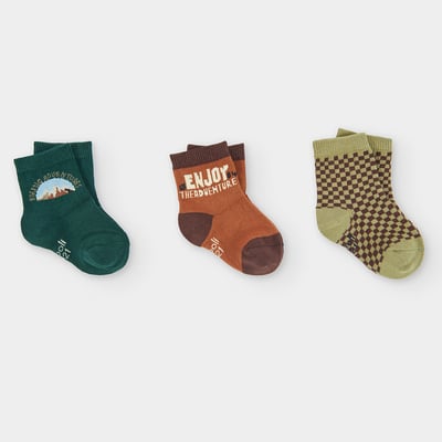 Lot chaussettes imprimées adventure BOBOLI