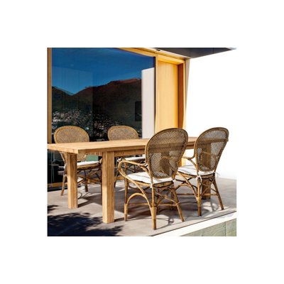 Fauteuil en rotin Bistrot (lot de 2) - ELINA HELLIN, DEPUIS 1862
