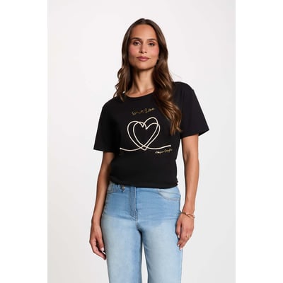 T-shirt brodé MORGAN