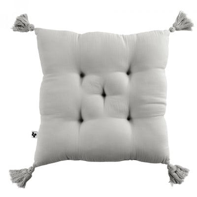 Coussin de chaise Assise matelassée gaze de coton gaia EDEN
