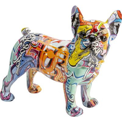 Déco bouledogue graffiti KARE DESIGN
