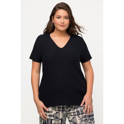 Pull en coton bio à manches courtes ULLA POPKEN