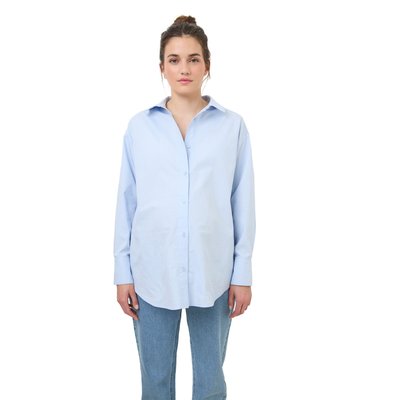 Chemise en popeline grossesse et allaitement VERTBAUDET