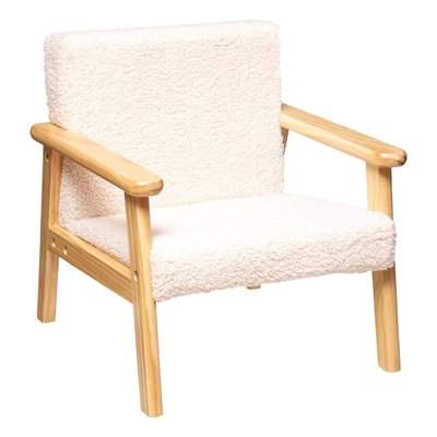 Fauteuil enfant en velours côtelé BASILE ATMOSPHERA