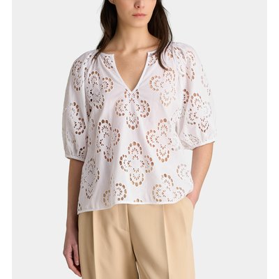 Top Clara Broderie Anglaise Coton Bio GALERIES LAFAYETTE