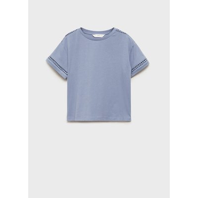 T-shirt détails ajourés MANGO KIDS