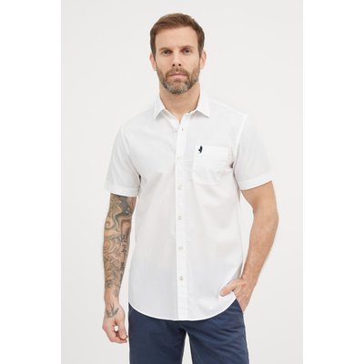 Chemise manches courtes unie légère MCS