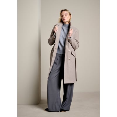 Manteau croisé ceinturé LOLALIZA