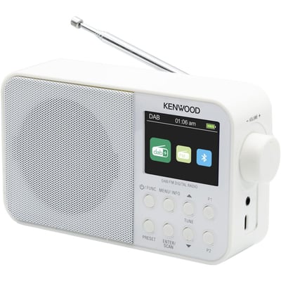 Radio DAB DAB BT CRM30DAB-W Blanc KENWOOD