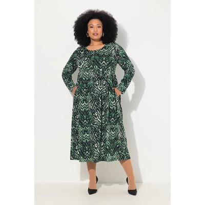 Robe en jersey motif peau de serpent ULLA POPKEN