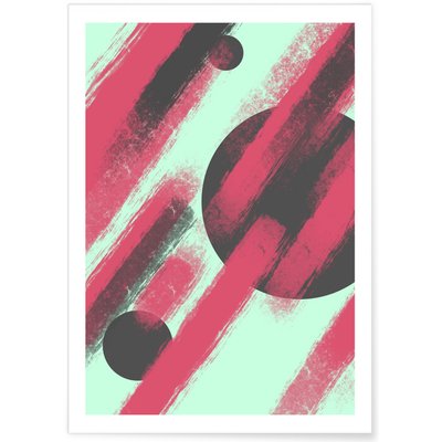 Affiche Abstract Color 3 L'AFFICHERIE