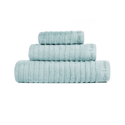 Lot 3 serviettes éponge 500 gr/m2 100% coton, PALACE (30x50+50x90+90x150 cm) GUY LAROCHE