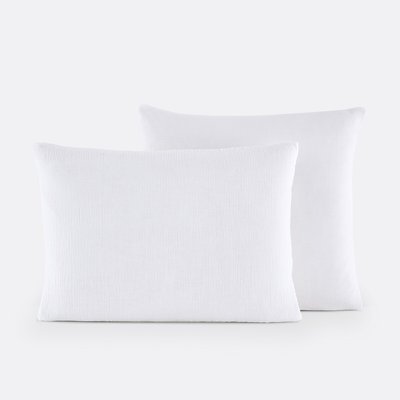 Kumco Cotton Muslin & Washed Cotton Pillowcase LA REDOUTE INTERIEURS