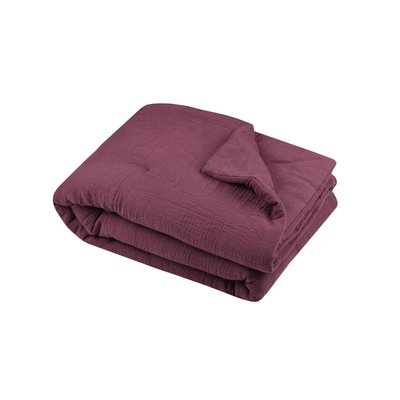 Plaid ou Edredon en gaze de coton Pop color EDEN