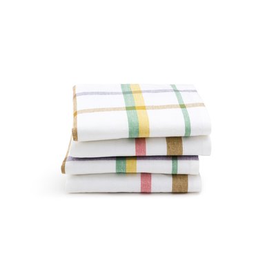 Lot de 4 serviettes de table coton lavé, Breda LA REDOUTE INTERIEURS