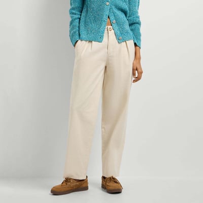 Pantalon Taille Haute Et Coupe Droite PEPE JEANS