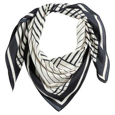 Foulard imprimé à rayures LA REDOUTE COLLECTIONS