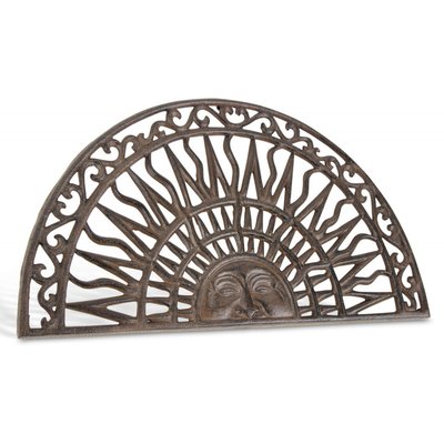Paillasson Demi Lune Fonte Marron DECORATION D’AUTREFOIS