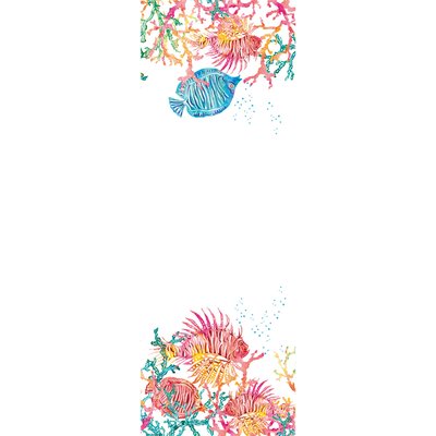 Chemin de table pur coton bio antitache FUTUNA GARNIER-THIEBAUT