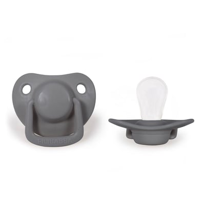 Lot 2 sucettes silicone anatomiques 0-6m FILIBABBA