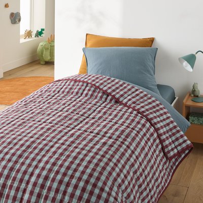 Couvre-lit matelassé coton à carreaux, Emerson LA REDOUTE INTERIEURS