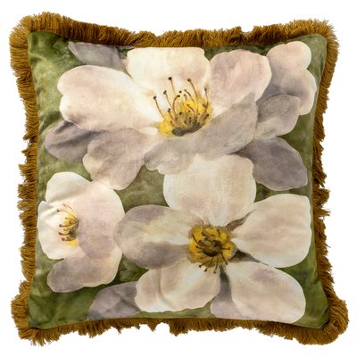Coussin Nena - Vert, 45x45 cm DUTCH DECOR