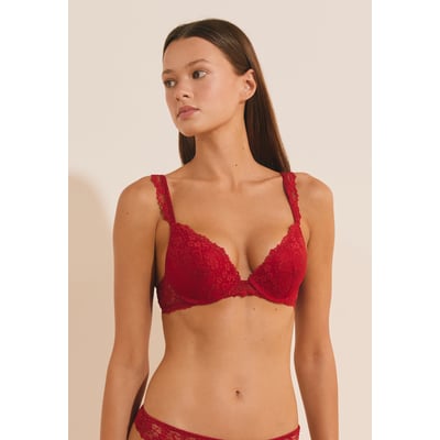 Soutien-gorge N.2 - Le push-up plongeant en dentelle SOUPCON ETAM