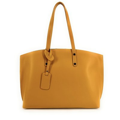 Sac cabas en cuir lisse italien VINCENNES OH MY BAG