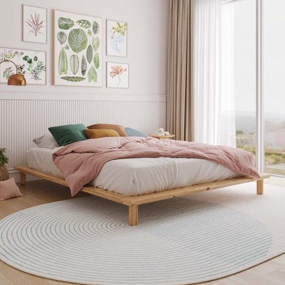 Lit 2 places futon Bois massif  PAOLO AKITEN RETAIL