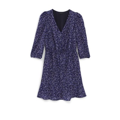 Robe recyclée imprimé tachiste IKKS